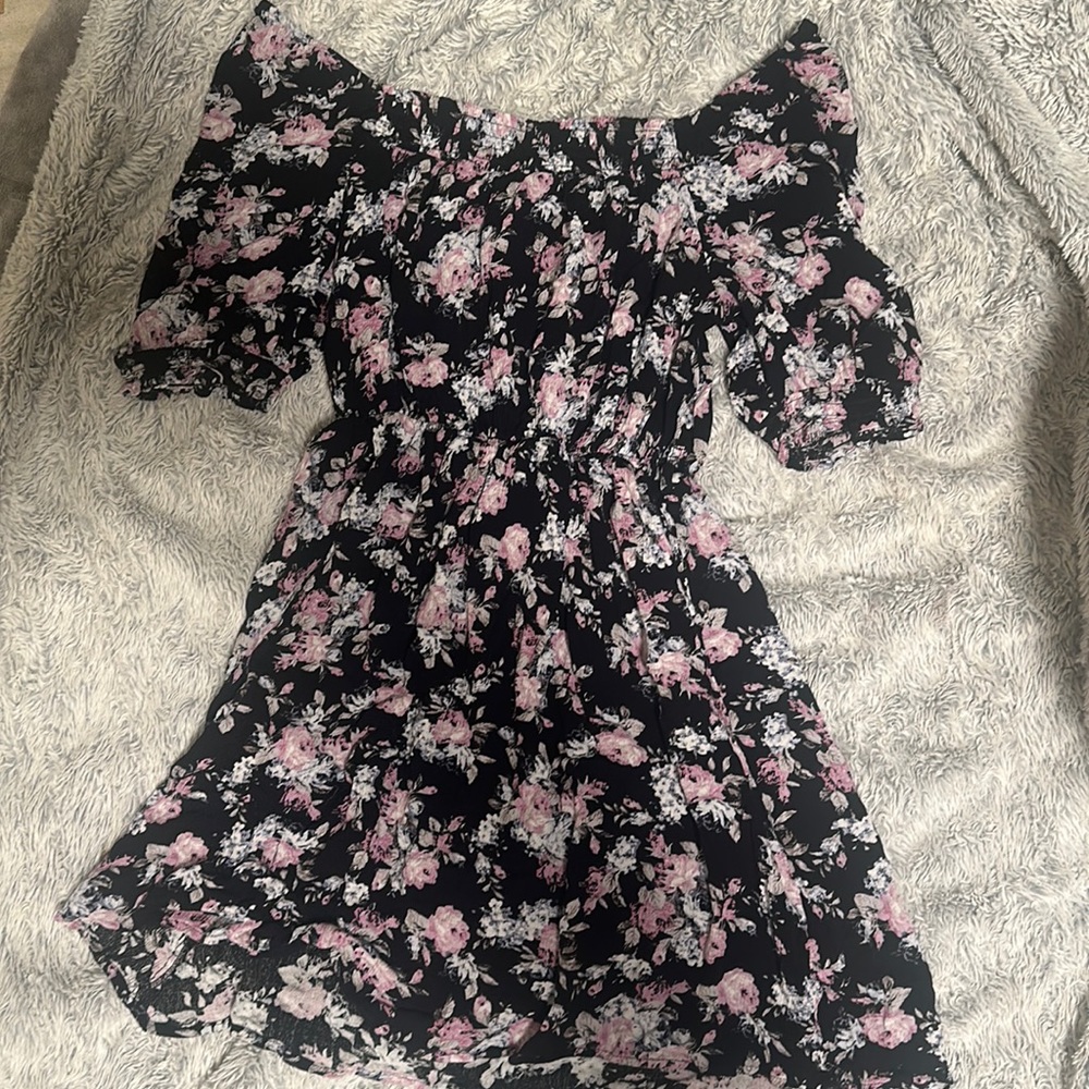 Woman’s Floral Dress